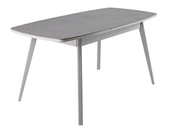 Обеденный раздвижной стол Артктур, Керамика, grigio серый, 51 диагональные массив серый в Воронеже