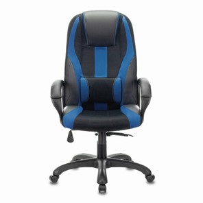 Компьютерное кресло Brabix Premium Rapid GM-102 (экокожа/ткань, черное/синее) 532106 в Воронеже