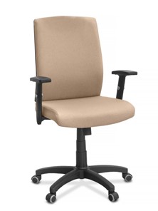 Кресло для руководителя Alfa A/MK/1D, ткань Bahama / бежевая в Воронеже