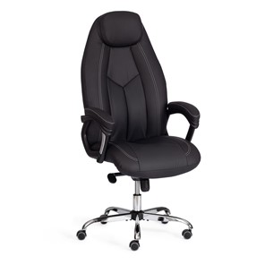 Офисное кресло BOSS Lux, кож/зам, черный, арт.21151 в Воронеже