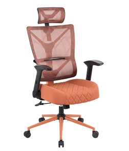 Офисное кресло CHAIRMAN CH566 сетчатый акрил оранжевый / полиэстер оранжевый в Воронеже