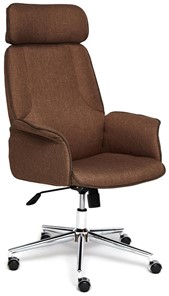 Офисное кресло CHARM ткань, коричневый/коричневый , F25/ЗМ7-147 арт.13340 в Воронеже