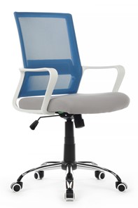 Кресло офисное RCH 1029MW, серый/синий в Воронеже