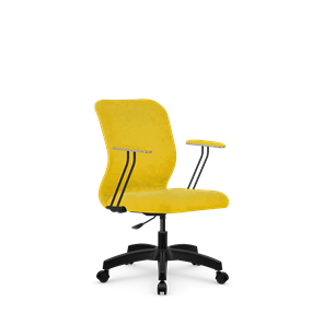 Офисное кресло SU-Mr-4/подл.079/осн.005 желтый в Воронеже