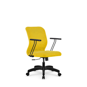 Офисное кресло SU-Mr-4/подл.109/осн.001 желтый в Воронеже