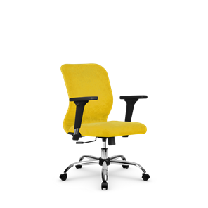 Компьютерное кресло SU-Mr-4/подл.200/осн.003 желтый в Воронеже