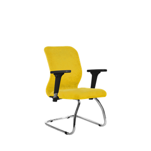 Компьютерное кресло SU-Mr-4/подл.200/осн.007 желтый в Воронеже