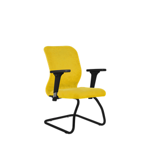Офисное кресло SU-Mr-4/подл.200/осн.008 желтый в Воронеже