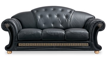 Раскладной диван Versace (3-х местный) black в Воронеже