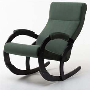 Кресло-качалка Корсика, ткань Amigo Green 34-Т-AG в Воронеже