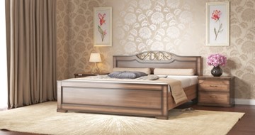 Полуторная кровать Жасмин 140*200 с основанием в Воронеже