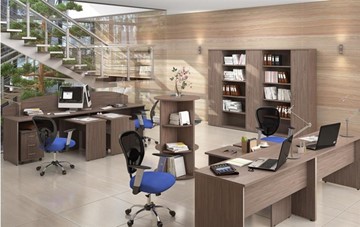 Набор мебели в офис IMAGO книжные шкафы, 4 рабочих места в Воронеже