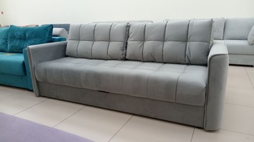 Прямой диван Татьяна 5 БД Граунд 05 серый в Воронеже