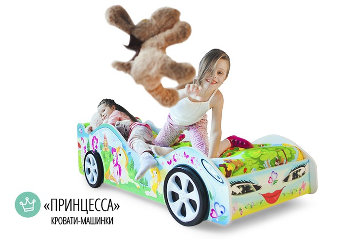 Кровать-машина в детскую Принцесса в Воронеже - изображение 3