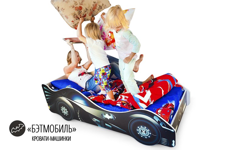 Детская кровать-машина Бэтмобиль в Воронеже - изображение 1