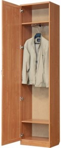 Шкаф распашной 107 с выдвижной штангой, цвет Дуб Сонома в Воронеже - предосмотр 1