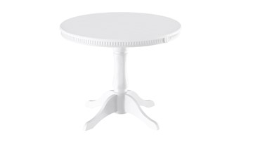 Кухонный стол раскладной Орландо Т1, цвет Белый матовый (Б-111.02.1) в Воронеже - предосмотр