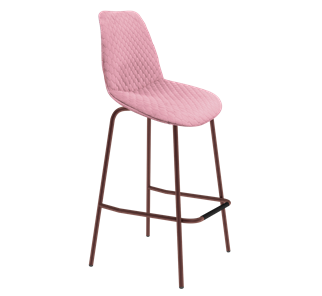Барный стул SHT-ST29-С22 / SHT-S29P (розовый зефир/медный металлик) в Воронеже
