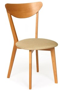 Кухонный стул MAXI (Макси), бук/ткань 86x48,5x54,5 Бежевый/ натуральный бук арт.19593 в Воронеже