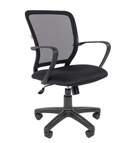 Компьютерное кресло CHAIRMAN 698 black, ткань, цвет черный в Воронеже