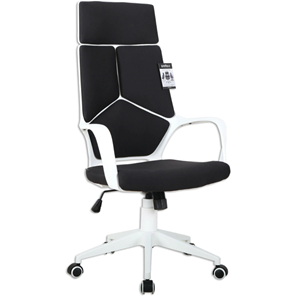 Офисное кресло Brabix Premium Prime EX-515 (пластик белый, ткань, черное) 531812 в Воронеже