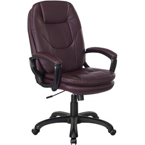 Кресло офисное Brabix Premium Trend EX-568 (экокожа, коричневое) 532101 в Воронеже