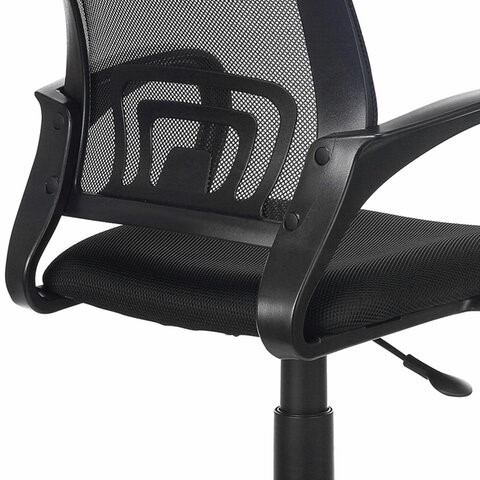 Компьютерное кресло Brabix Fly MG-396 (с подлокотниками, сетка, черное) 532083 в Воронеже - изображение 5