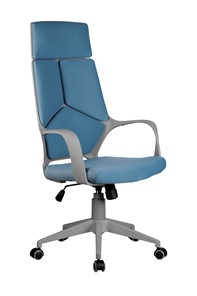 Офисное кресло Riva Chair 8989 (Синий/серый) в Воронеже