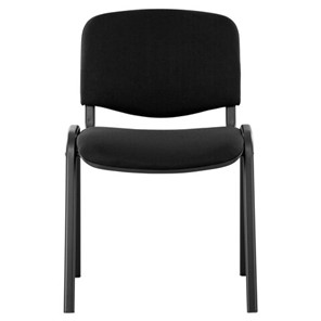 Офисный стул Brabix Iso CF-005 (черный каркас, ткань черная) 531971 в Воронеже - предосмотр