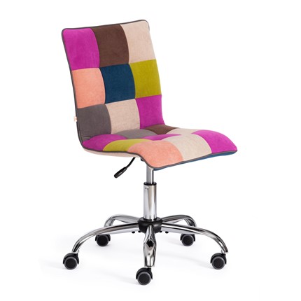 Компьютерное кресло ZERO (спектр) ткань, флок, цветной арт.15370 в Воронеже - изображение