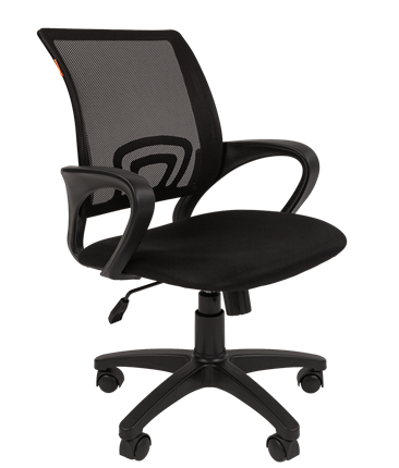 Компьютерное кресло CHAIRMAN 696 black Сетчатый акрил DW62 черный в Воронеже - изображение