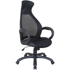 Офисное кресло Brabix Premium Genesis EX-517 (пластик черный, ткань/экокожа/сетка черная)   531574 в Воронеже - предосмотр