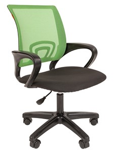 Офисное кресло CHAIRMAN 696 black LT, зеленое в Воронеже