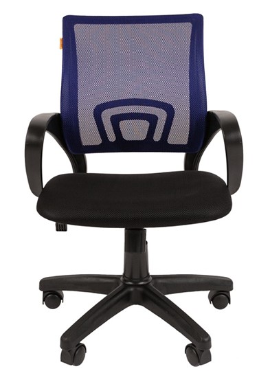 Офисное кресло CHAIRMAN 696 black Сетчатый акрил DW61 синий в Воронеже - изображение 1