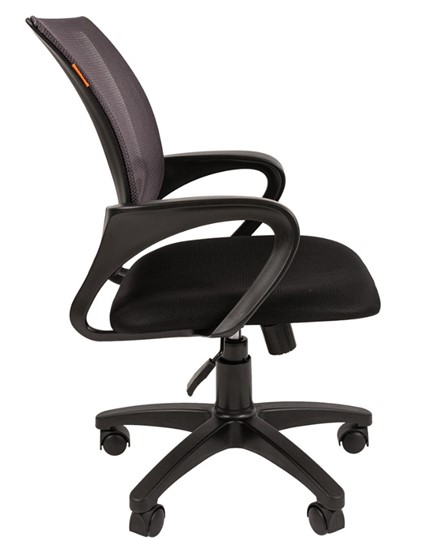 Офисное кресло CHAIRMAN 696 black Сетчатый акрил DW63 темно-серый в Воронеже - изображение 4