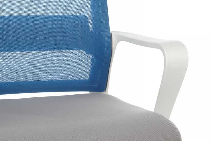 Кресло офисное RCH 1029MW, серый/синий в Воронеже - изображение 5
