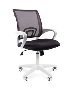 Офисное кресло CHAIRMAN 696 white, tw12-tw04 серый в Воронеже