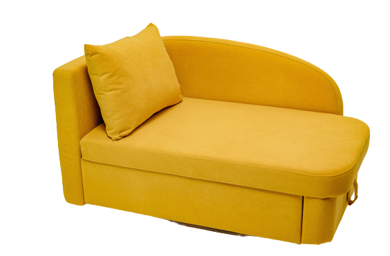 Мягкий диван левый Тедди желтый в Воронеже - изображение