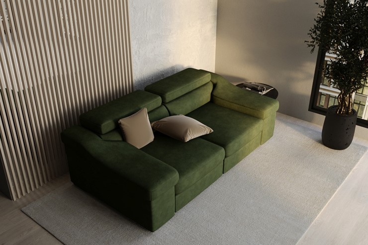 Прямой диван Мюнхен с выкатным механизмом в Воронеже - изображение 9