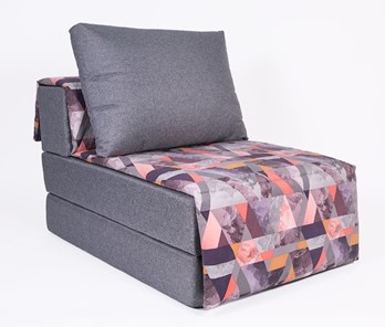 Бескаркасное кресло-кровать Харви, серый - сноу манго в Воронеже