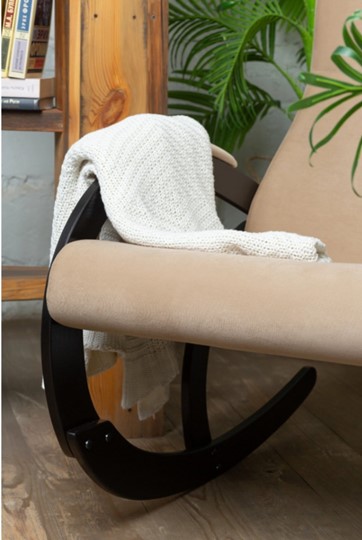 Кресло-качалка в гостиную Корсика, ткань Amigo Beige 34-Т-AB в Воронеже - изображение 5