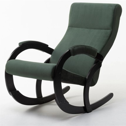 Кресло-качалка Корсика, ткань Amigo Green 34-Т-AG в Воронеже - изображение