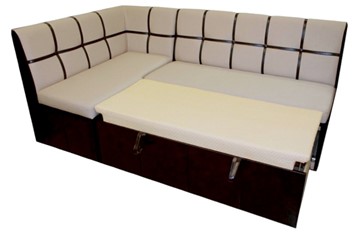 Угловой кухонный диван Квадро 5 со спальным местом в Воронеже - предосмотр 1