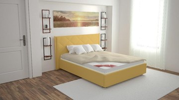 Двуспальная кровать с механизмом Альба 160х200 (с коробом) в Воронеже