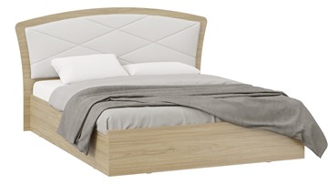 Кровать спальная с подъемным механизмом Сэнди Тип 1 без заглушины (Вяз благородный/Белый) в Воронеже