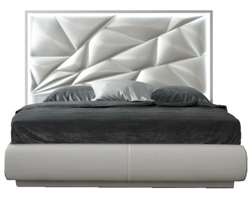 Спальная кровать FRANCO KIU 1242 с LED подсветкой изголовья (160х200) в Воронеже
