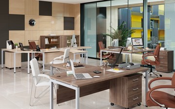 Офисный комплект мебели Xten S 1 - один стол с приставным брифингом в Воронеже - предосмотр