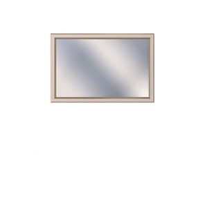 Зеркало настенное Сиена, Бодега белый / патина золото, 92х52 в Воронеже