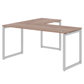 Письменный стол угловой правый XTEN-Q Дуб-сонома- серебро XQCT 1615 (R) (1600х1500х750) в Воронеже