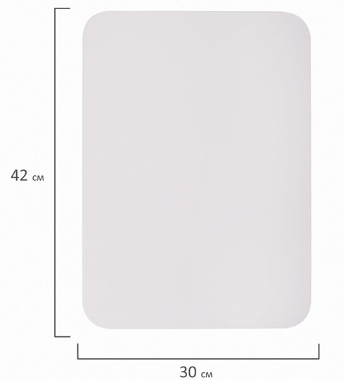 Магнитная доска для рисования BRAUBERG, 42х30 см с маркером, магнитом и салфеткой в Воронеже - изображение 10